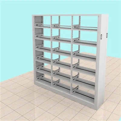 رف الكتب على الوجهين الصلب